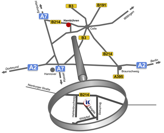Anfahrt
